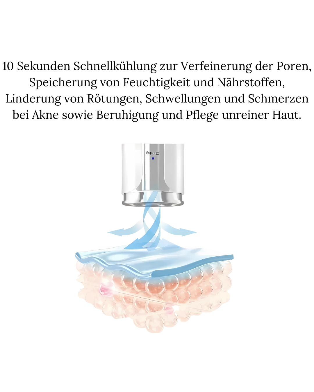 DermaLift 6-in-1 Mikro-Strom Gesichts- und Körper-Lifting Gerät